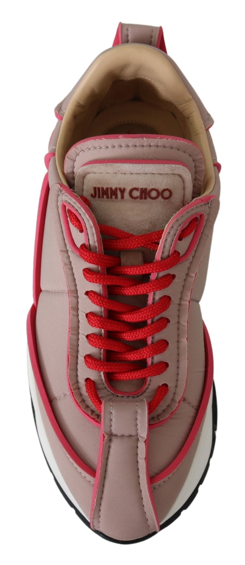Jimmy Choo Ballet Pink Chic Padded Sneakers - ACCEXO