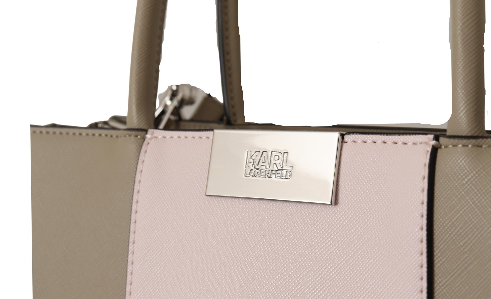 Karl Lagerfeld Elegant Sage Green Tote Shoulder Bag - ACCEXO