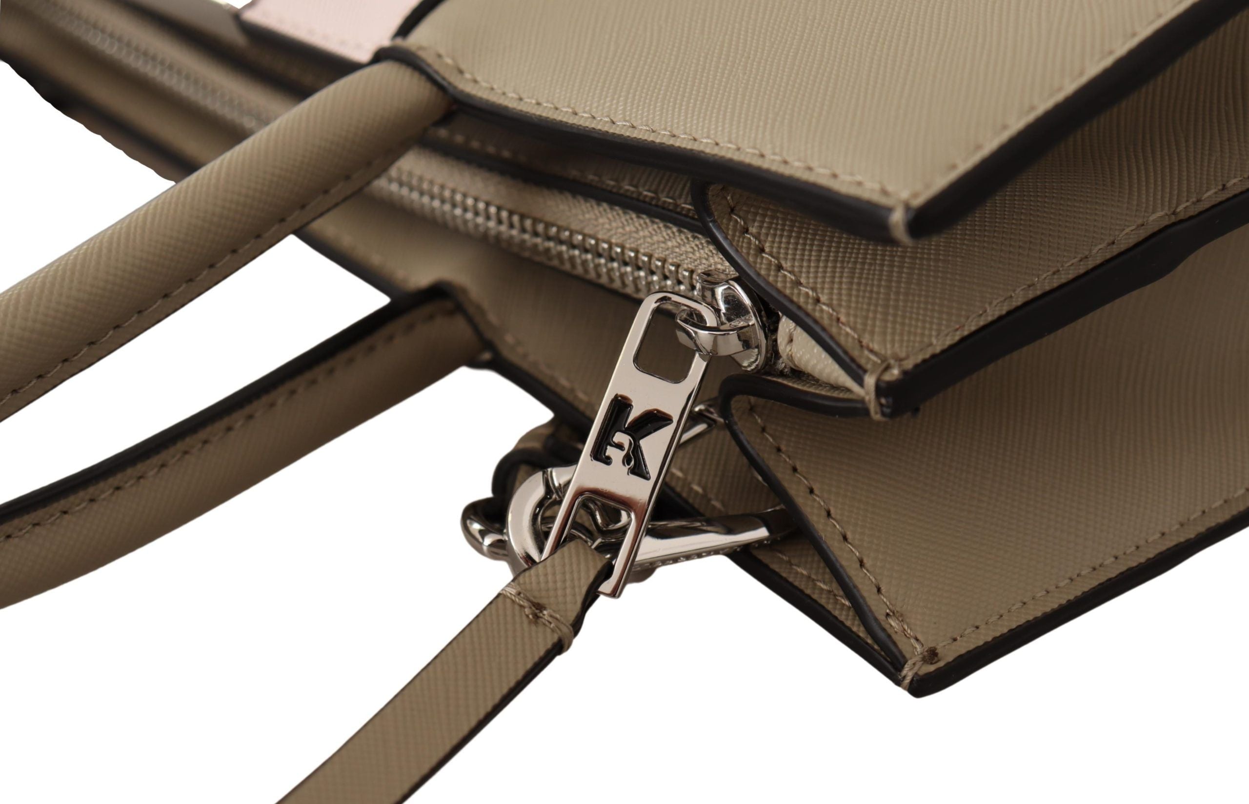 Karl Lagerfeld Elegant Sage Green Tote Shoulder Bag - ACCEXO