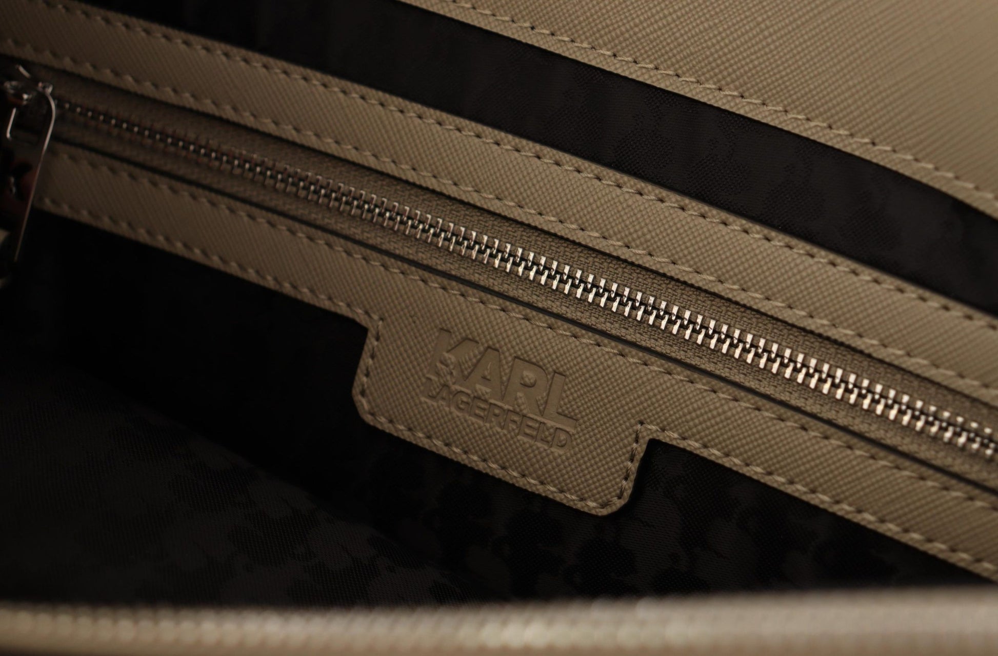 Karl Lagerfeld Elegant Sage Green Tote Shoulder Bag - ACCEXO