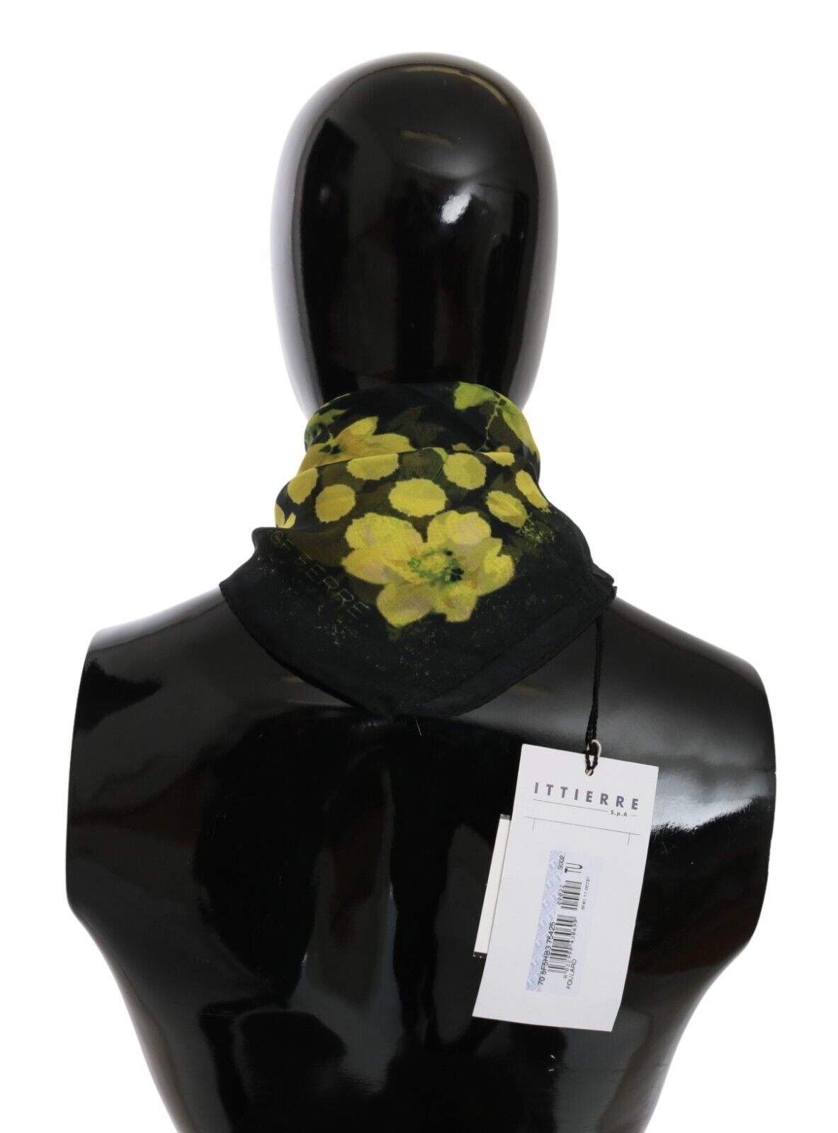 GF Ferre Elegant Floral Silk Scarf - ACCEXO