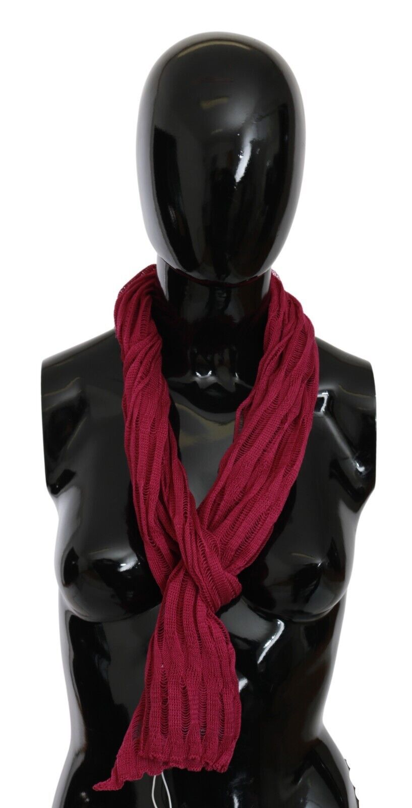 John Galliano Bordeaux Elegance Foulard Shawl Scarf - ACCEXO