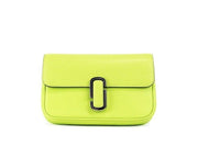 Marc Jacobs The J Marc Green Glow Smooth Leather Shoulder Crossbody Handbag - ACCEXO