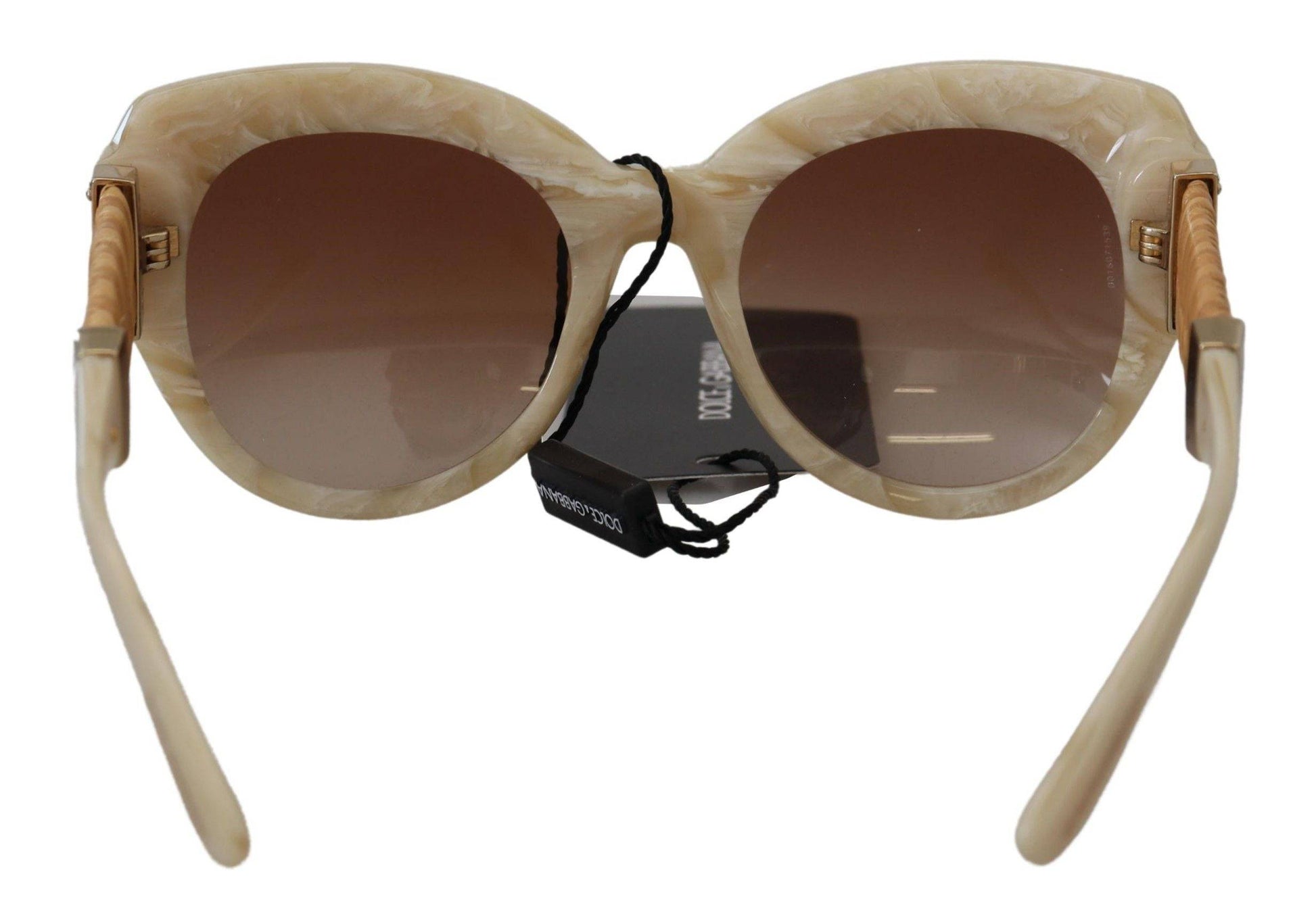 Dolce & Gabbana Beige Chic Acetate Women's Sunglasses - ACCEXO
