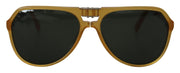 Dolce & Gabbana Chic Yellow Aviator Acetate Sunglasses - ACCEXO