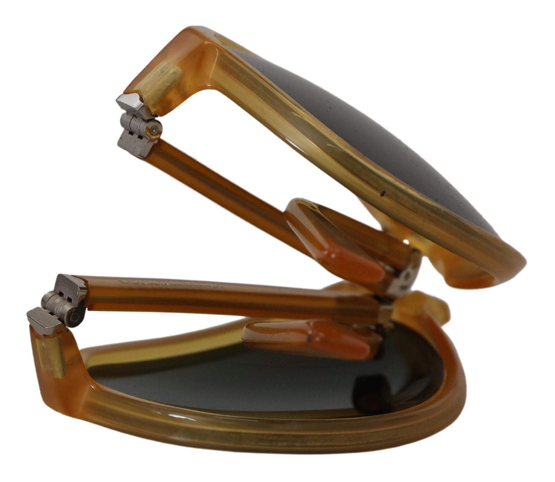 Dolce & Gabbana Chic Yellow Aviator Acetate Sunglasses - ACCEXO