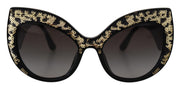 Dolce & Gabbana Butterfly Polarized Sequin Sunglasses - ACCEXO
