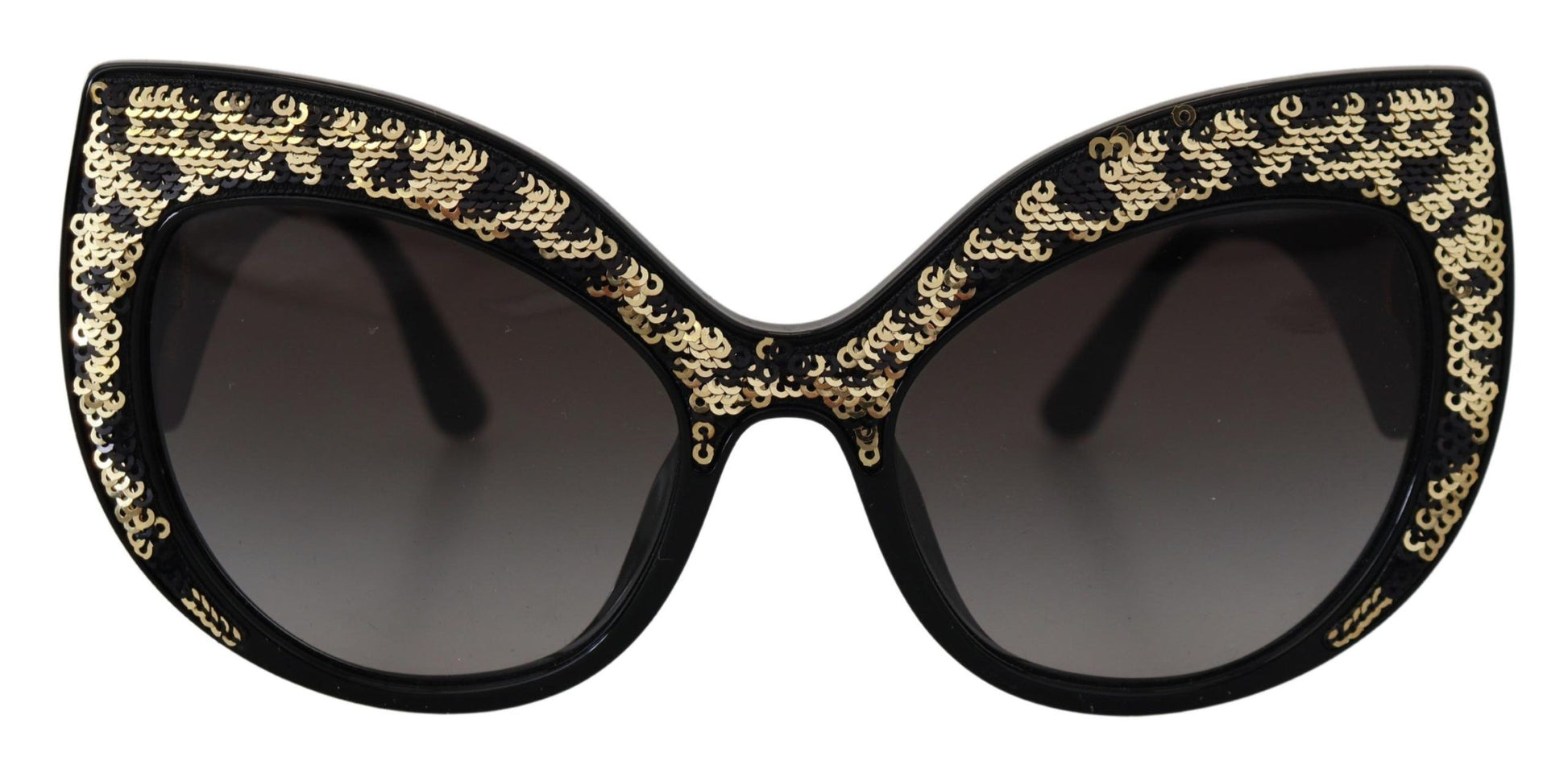 Dolce & Gabbana Butterfly Polarized Sequin Sunglasses - ACCEXO