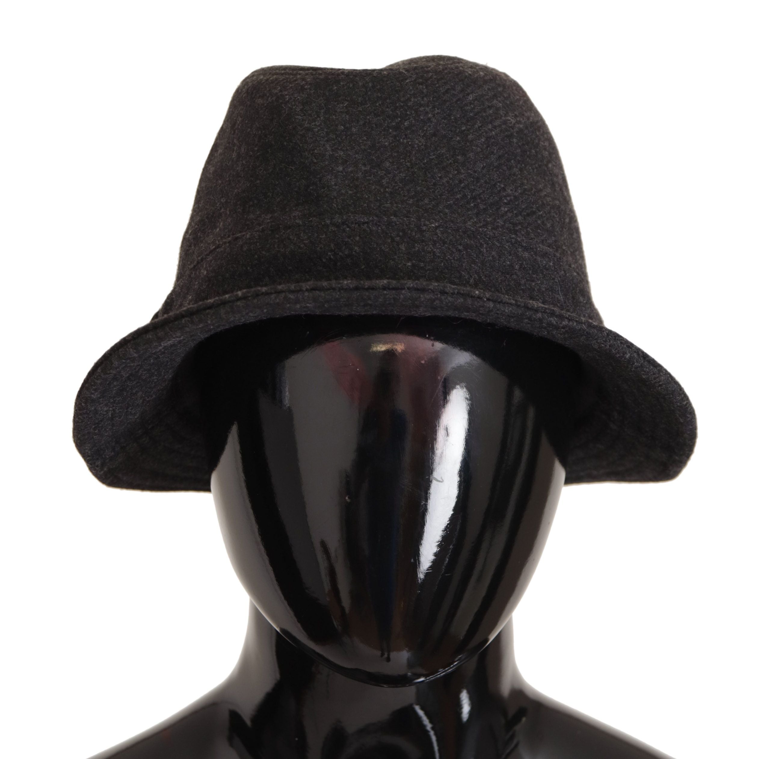 Dolce & Gabbana Elegant Gray Trilby Hat in Wool and Cashmere - ACCEXO