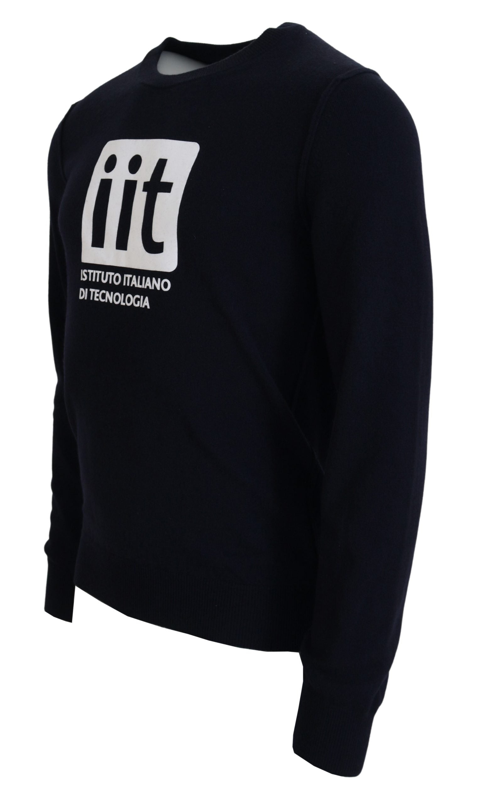 Dolce & Gabbana Elegant Blue Cashmere Pullover Sweater - ACCEXO