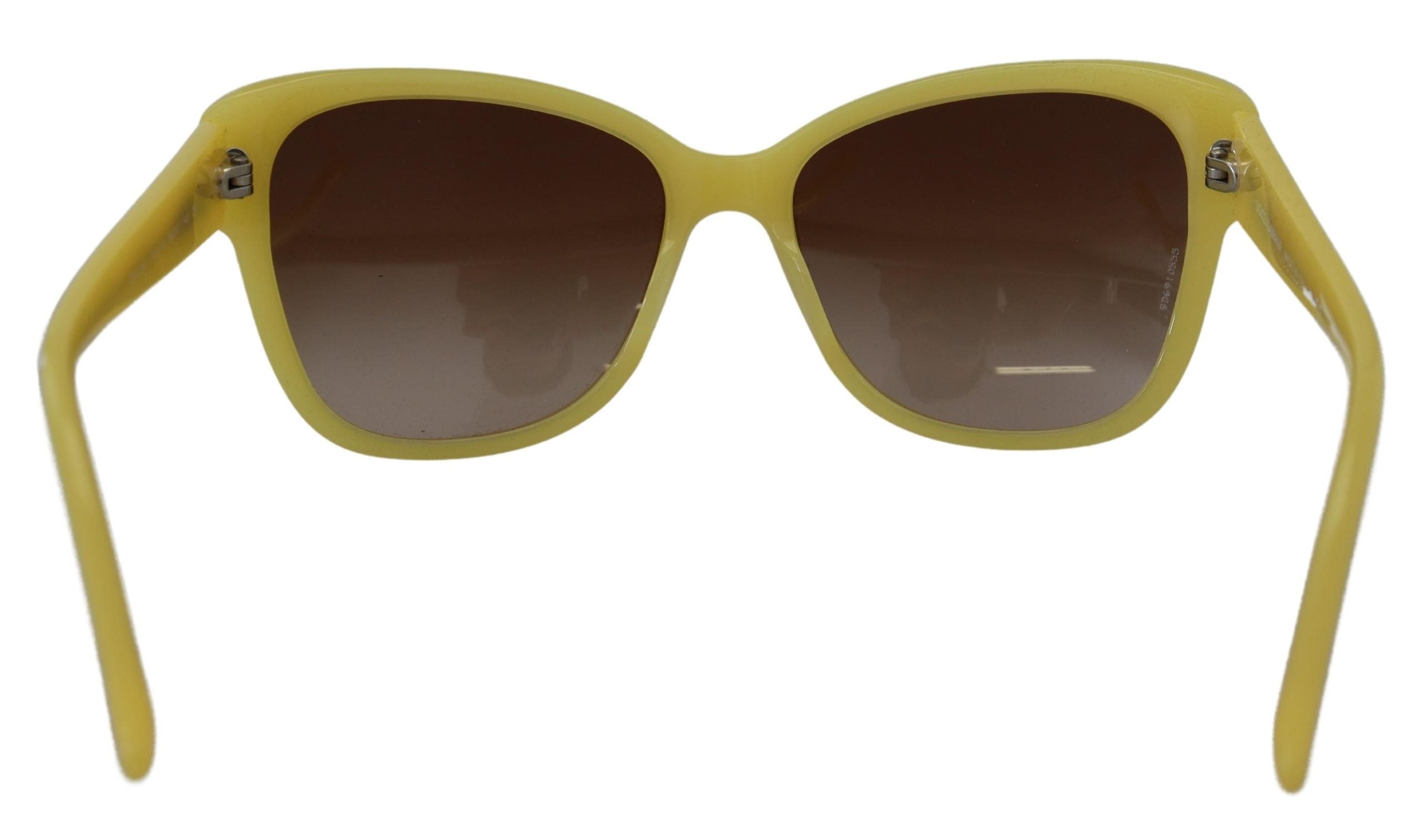 Dolce & Gabbana Chic Yellow Acetate Gradient Sunglasses - ACCEXO