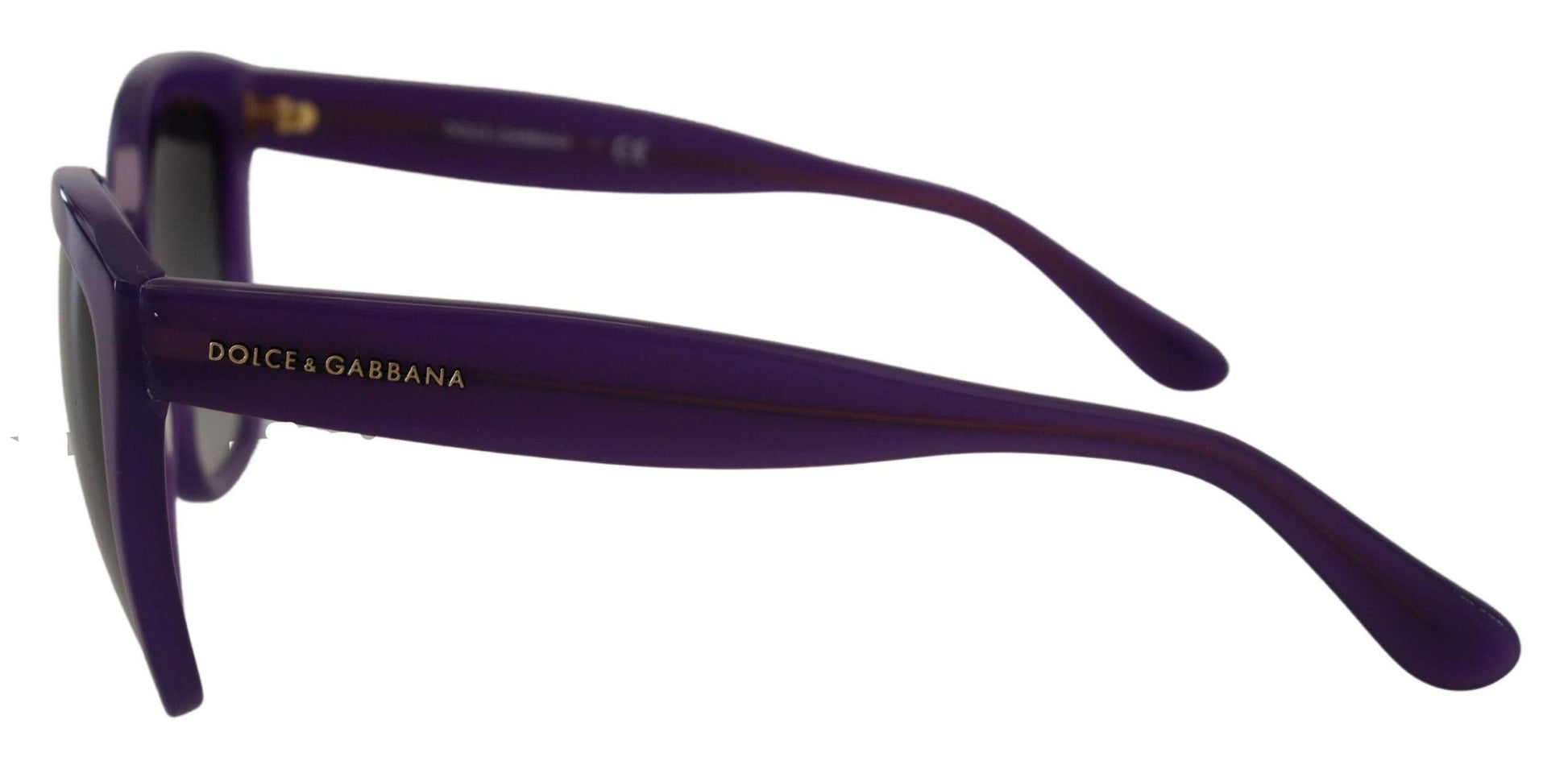 Dolce & Gabbana Elegant Purple Gradient Lens Sunglasses - ACCEXO