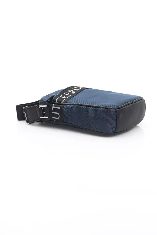 Cerruti 1881 Blue Nylon Men Messenger Bag - ACCEXO
