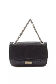 Pompei Donatella Blue Leather Women Crossbody Bag - ACCEXO