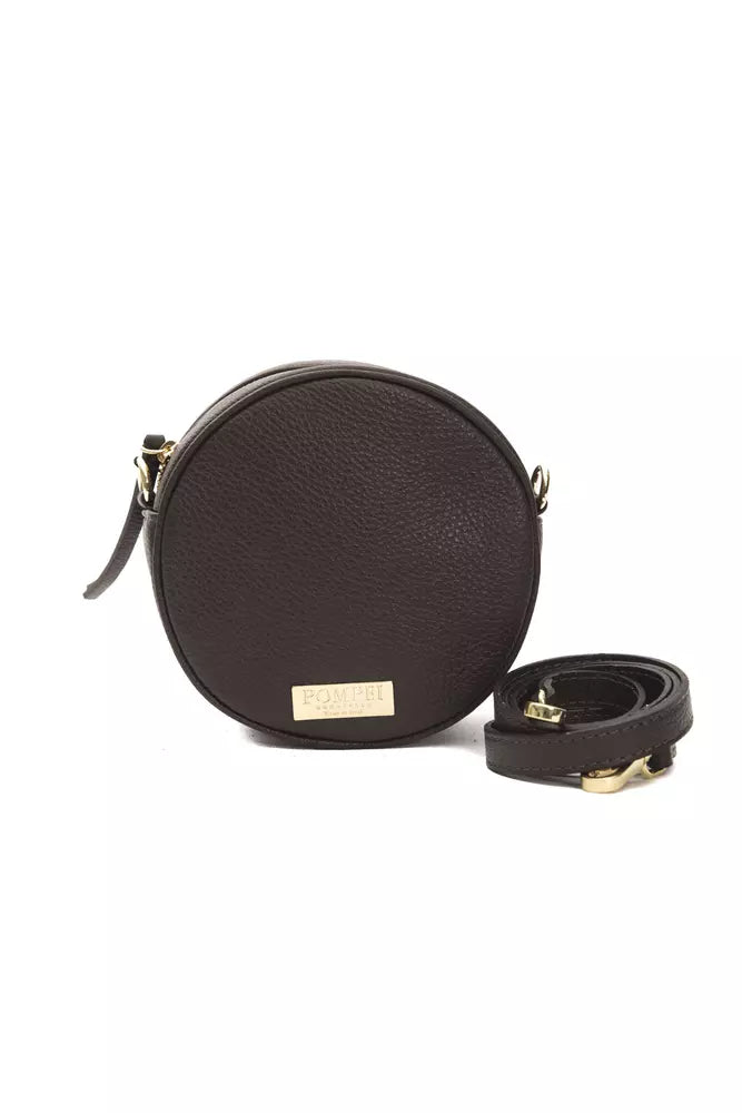 Pompei Donatella Brown Leather Women Crossbody - ACCEXO
