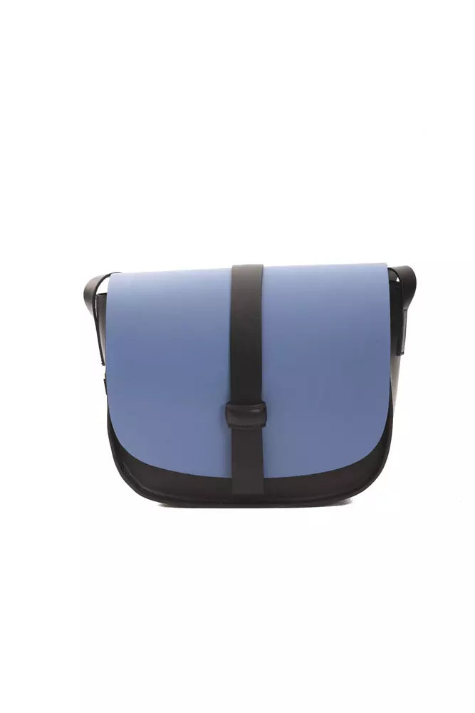 Pompei Donatella Blue Leather Women Crossbody Bag - ACCEXO