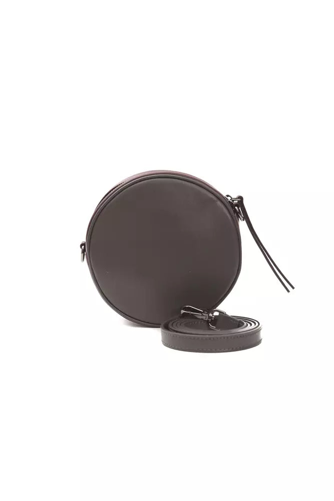 Pompei Donatella Burgundy Leather Women Crossbody Bag - ACCEXO