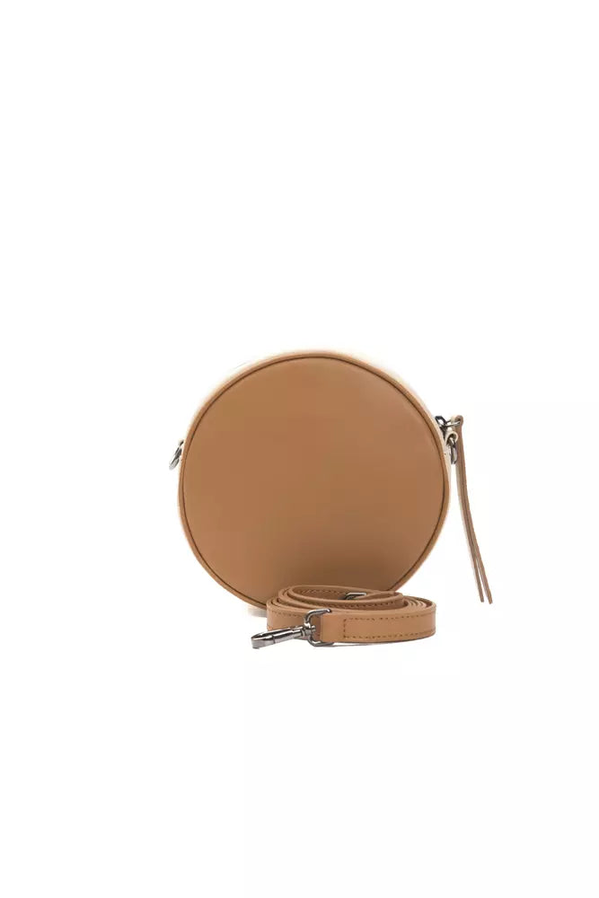 Pompei Donatella Brown Leather Women Crossbody Bag - ACCEXO
