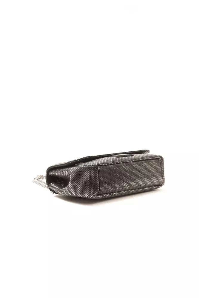 Pompei Donatella Gray Leather Women Crossbody Bag - ACCEXO