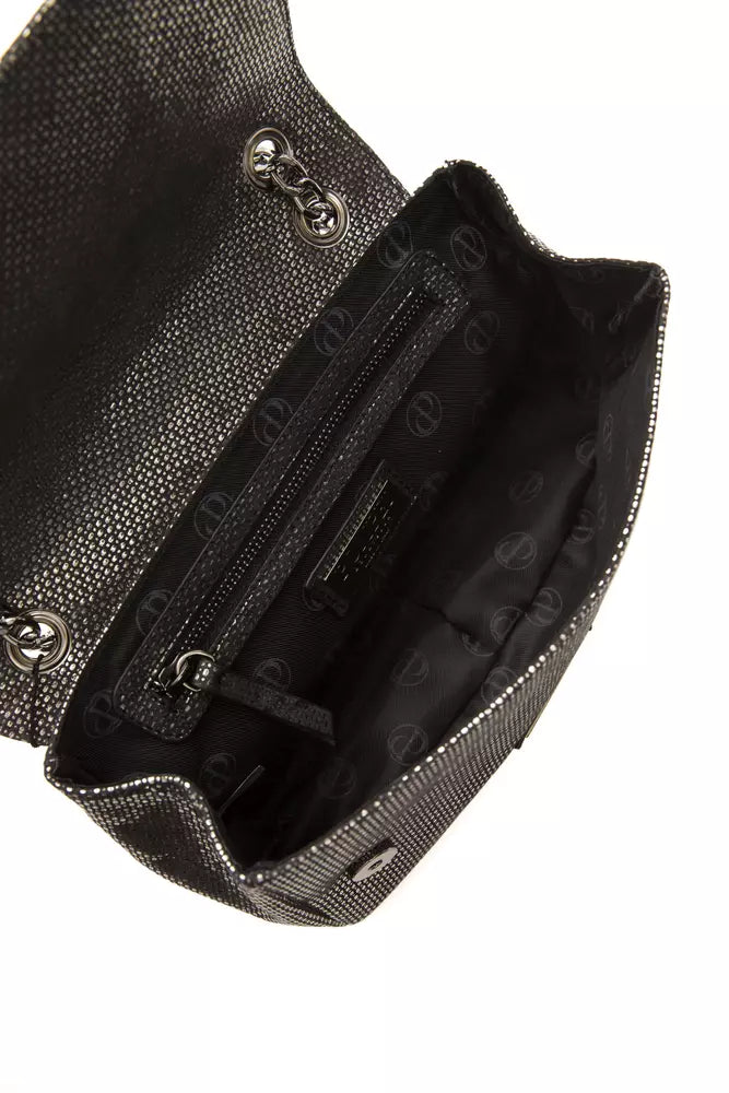 Pompei Donatella Gray Leather Women Crossbody Bag - ACCEXO