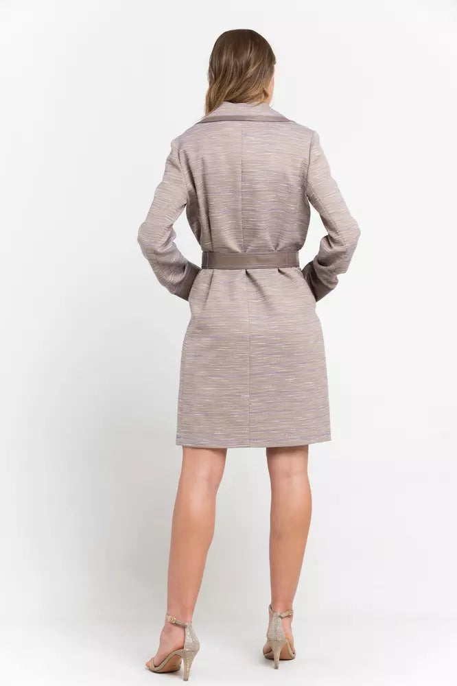 Trussardi Beige Cotton Women Coat - ACCEXO