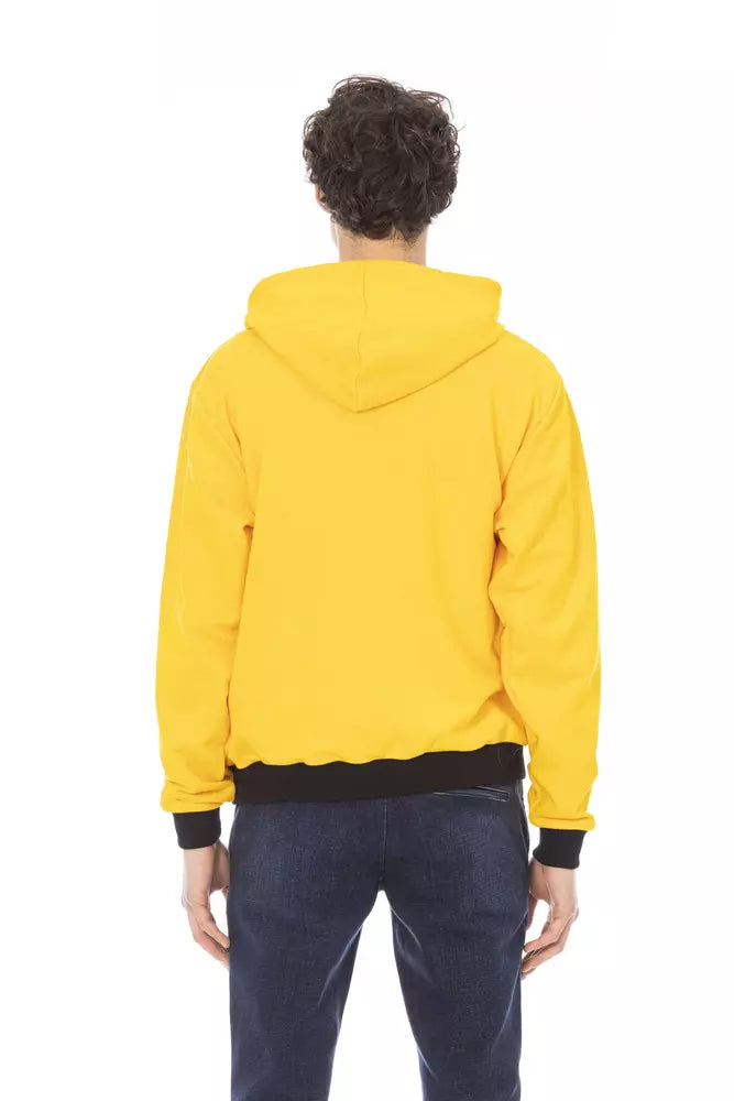 Baldinini Trend Yellow Cotton Men Sweater - ACCEXO