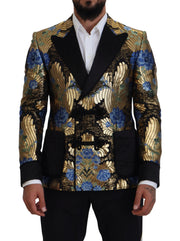 Dolce & Gabbana Elegant Floral Evening Party Blazer - ACCEXO
