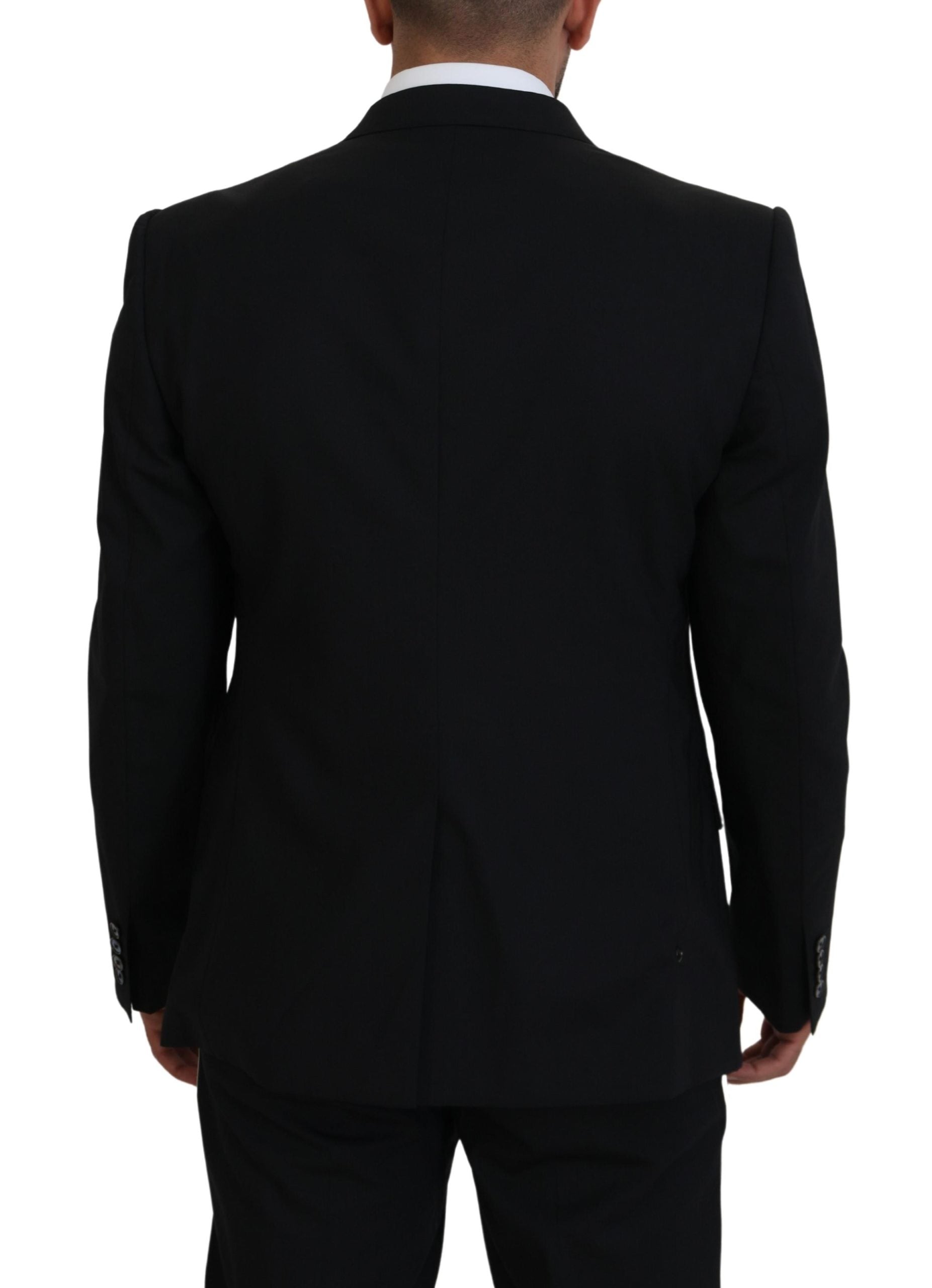 Dolce & Gabbana Sicilian Style Black Single Breasted Blazer - ACCEXO