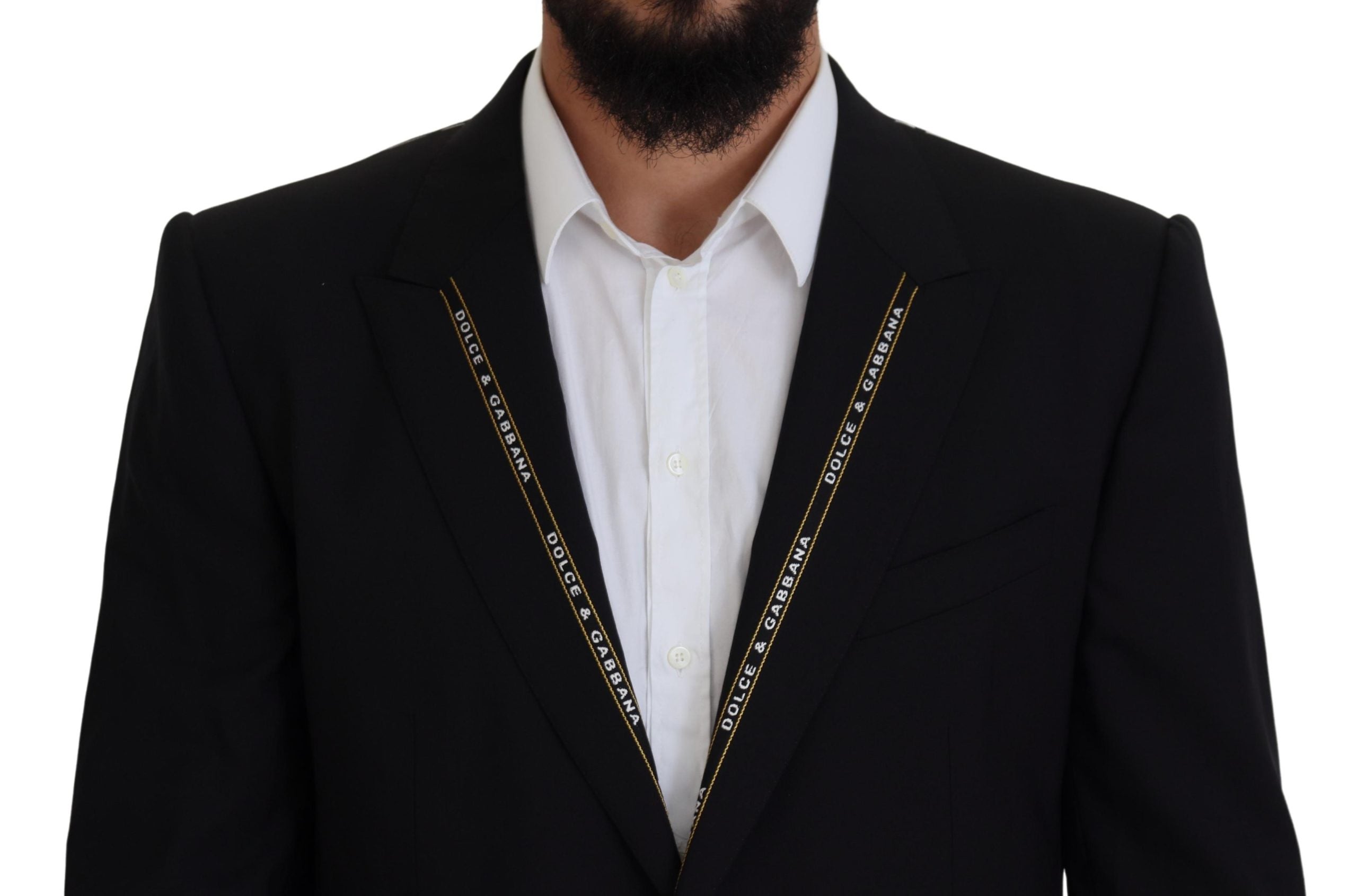 Dolce & Gabbana Sicilian Style Black Single Breasted Blazer - ACCEXO