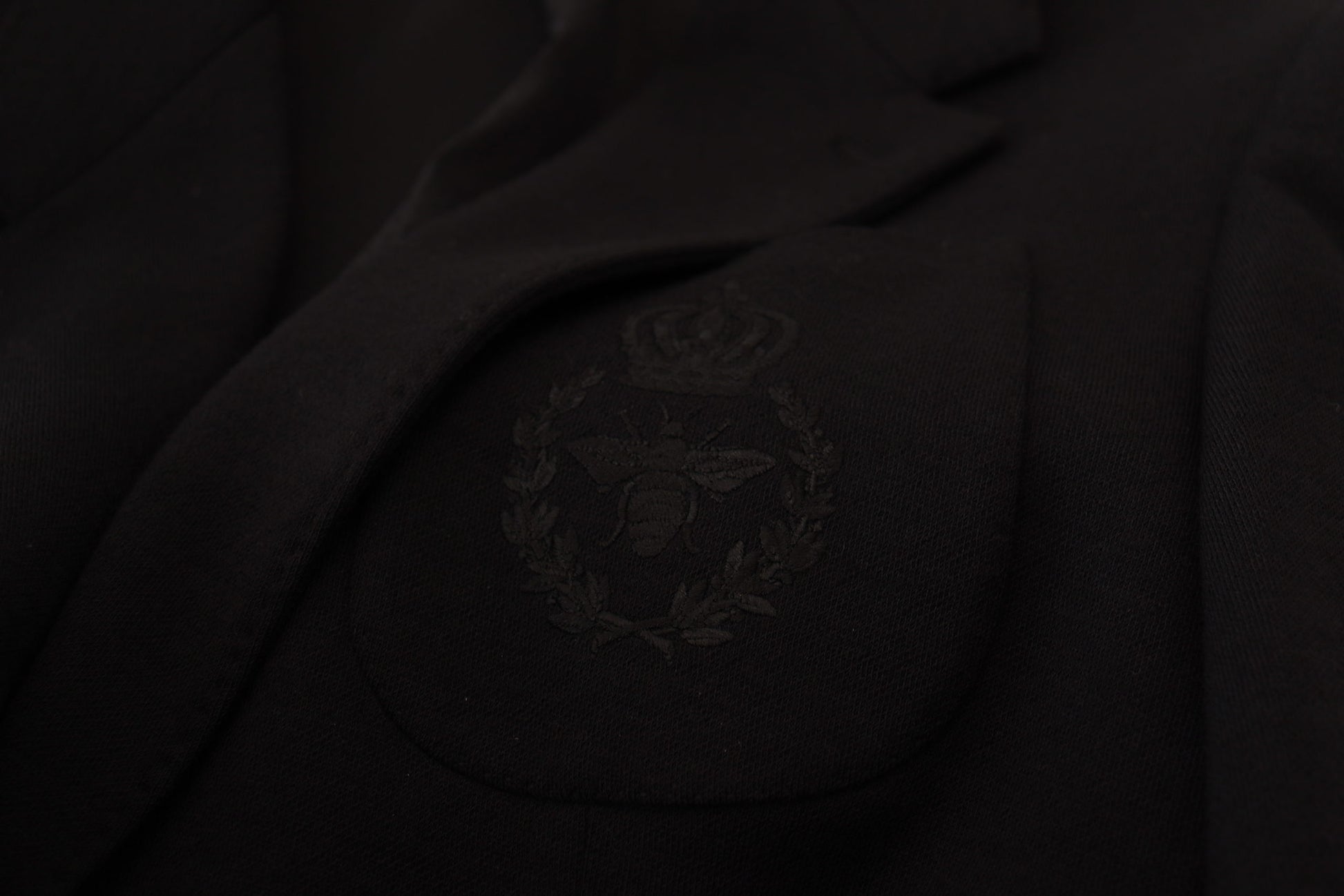 Dolce & Gabbana Elegant Single Breasted Black Wool Blazer - ACCEXO