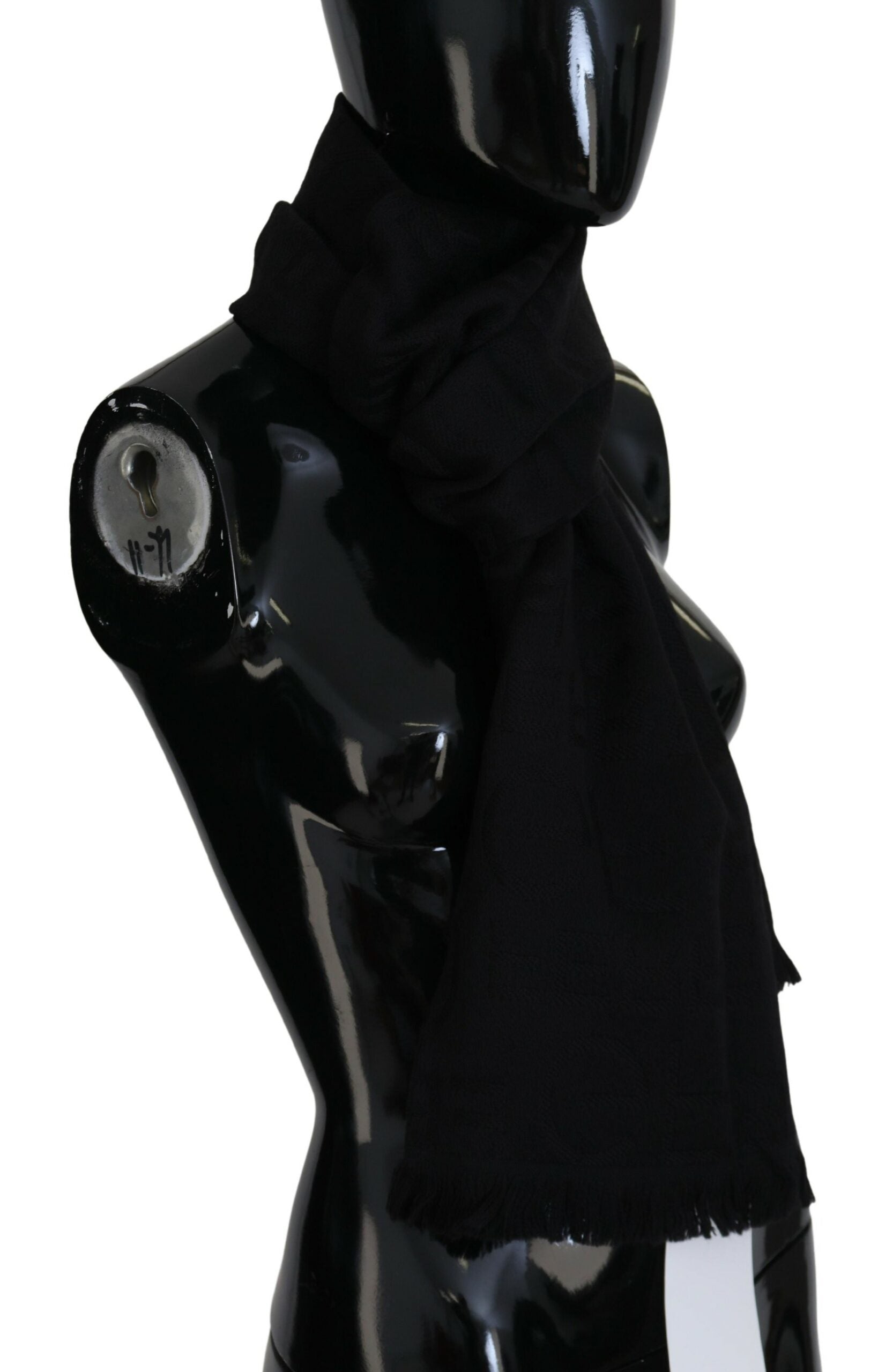 GF Ferre Elegant Wool Scarf with Fringes - ACCEXO