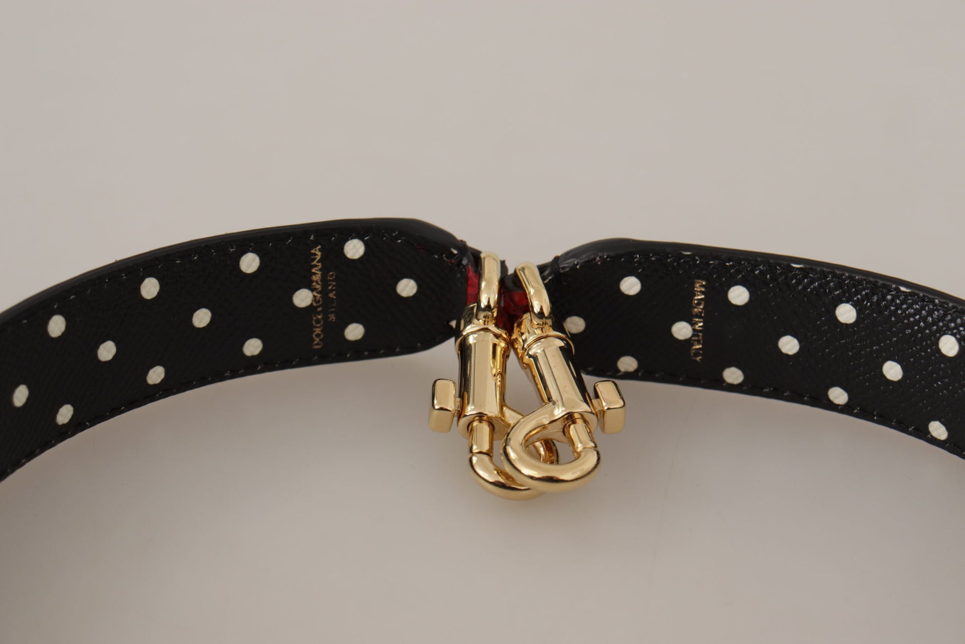 Dolce & Gabbana Elegant Red Python Leather Shoulder Strap - ACCEXO