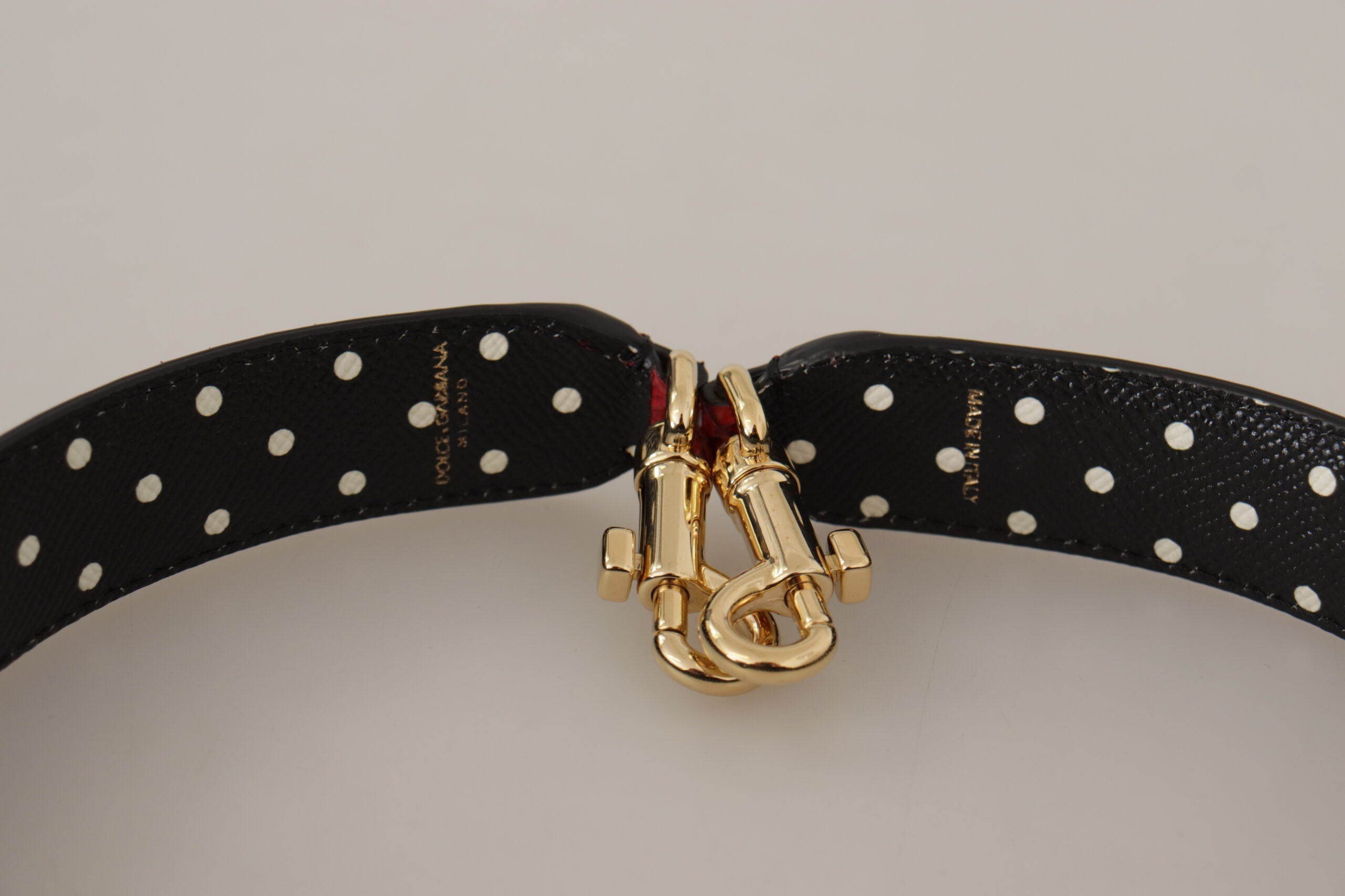 Dolce & Gabbana Elegant Red Python Leather Shoulder Strap - ACCEXO