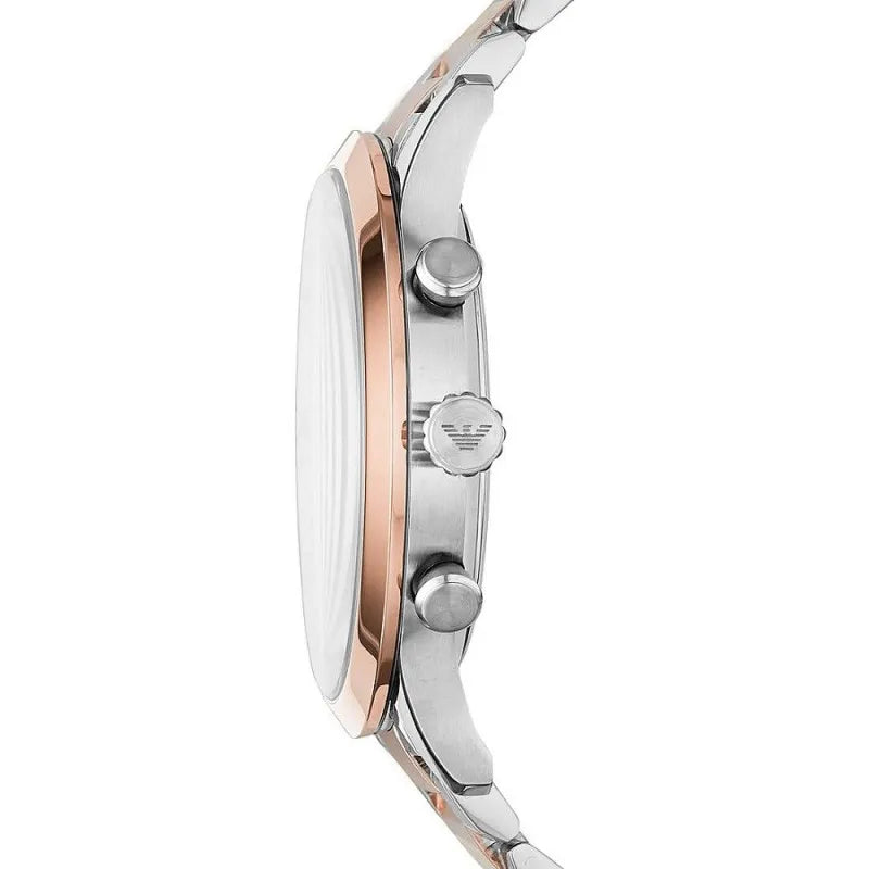 Emporio Armani Elegant Two-Tone Timepiece for Men - ACCEXO