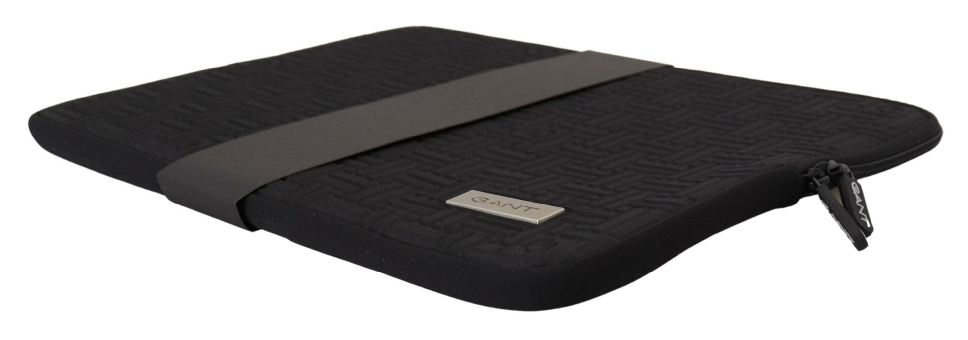 Gant Black Padded Pouch Bag Zipper Cover Sleeve Case - ACCEXO