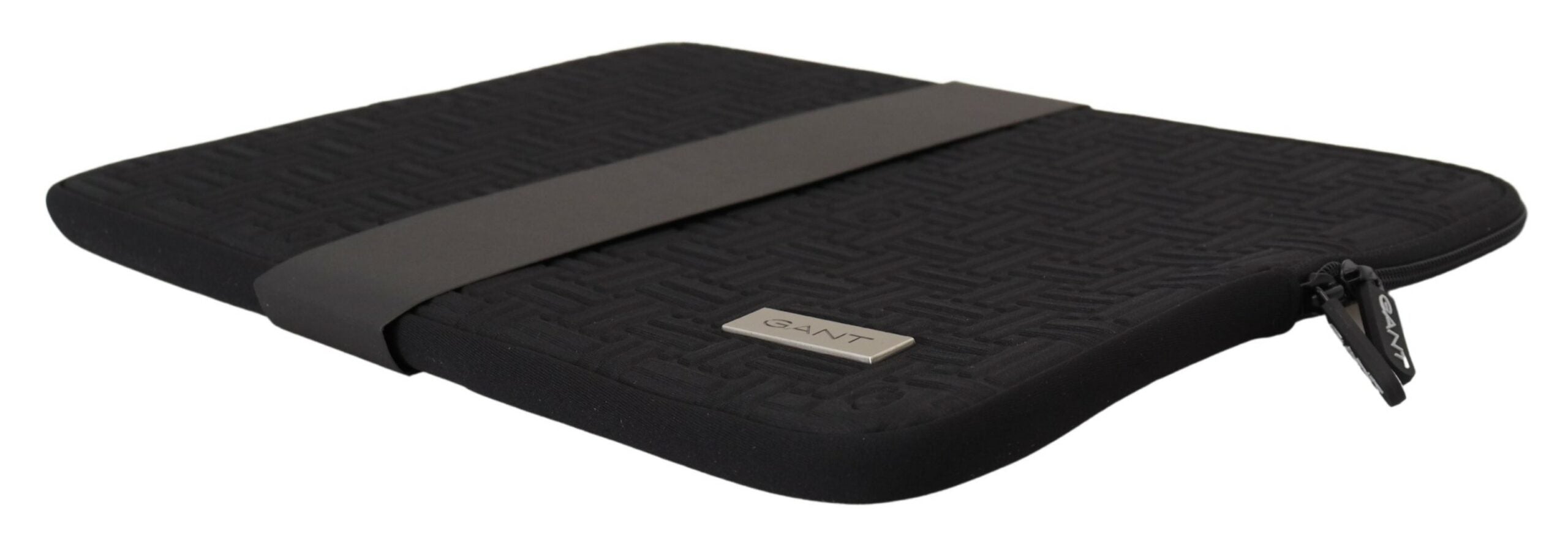 Gant Black Padded Pouch Bag Zipper Cover Sleeve Case - ACCEXO