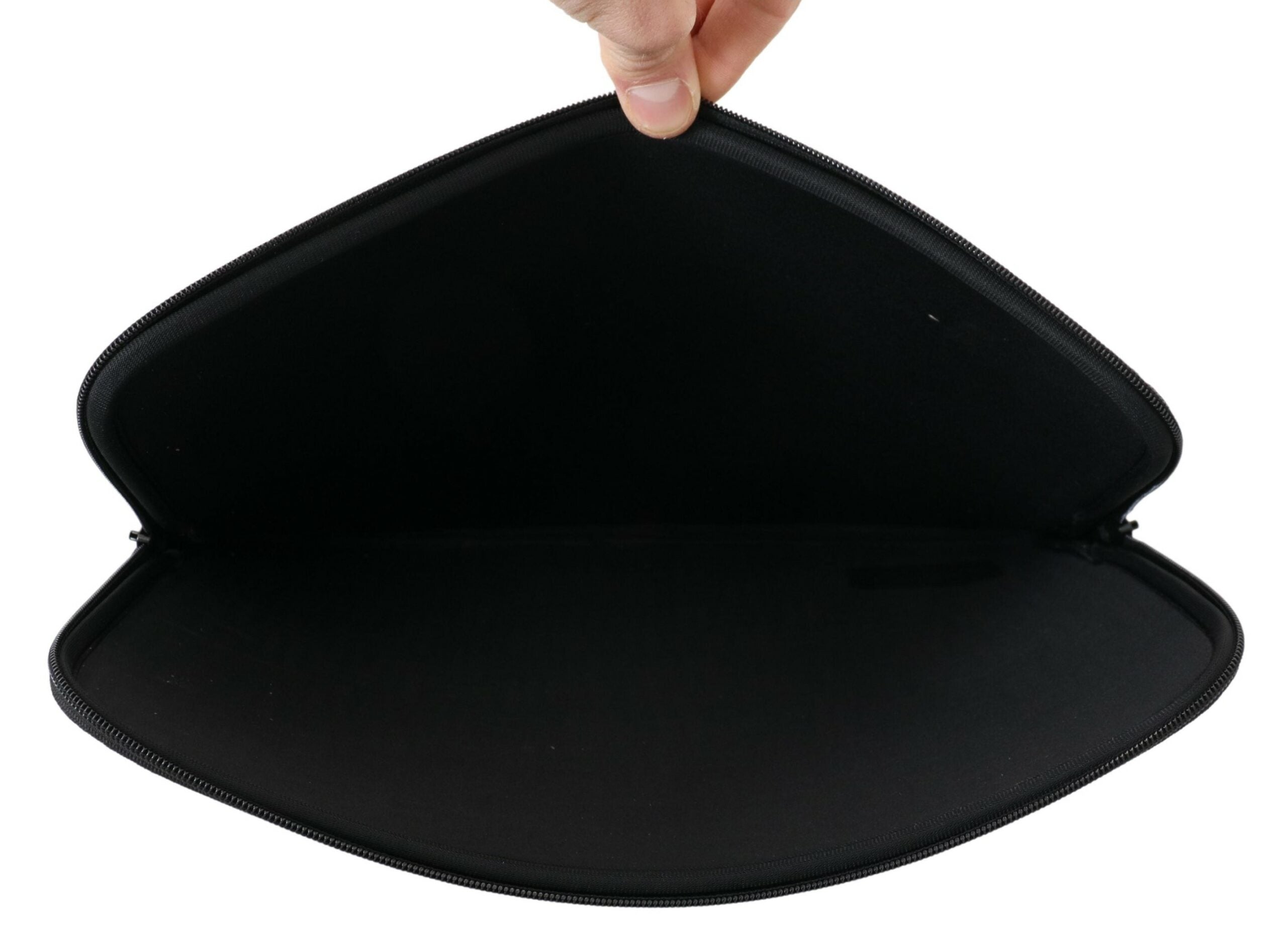 Gant Black Padded Pouch Bag Zipper Cover Sleeve Case - ACCEXO
