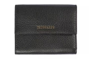 Trussardi Black Leather Women Wallet - ACCEXO