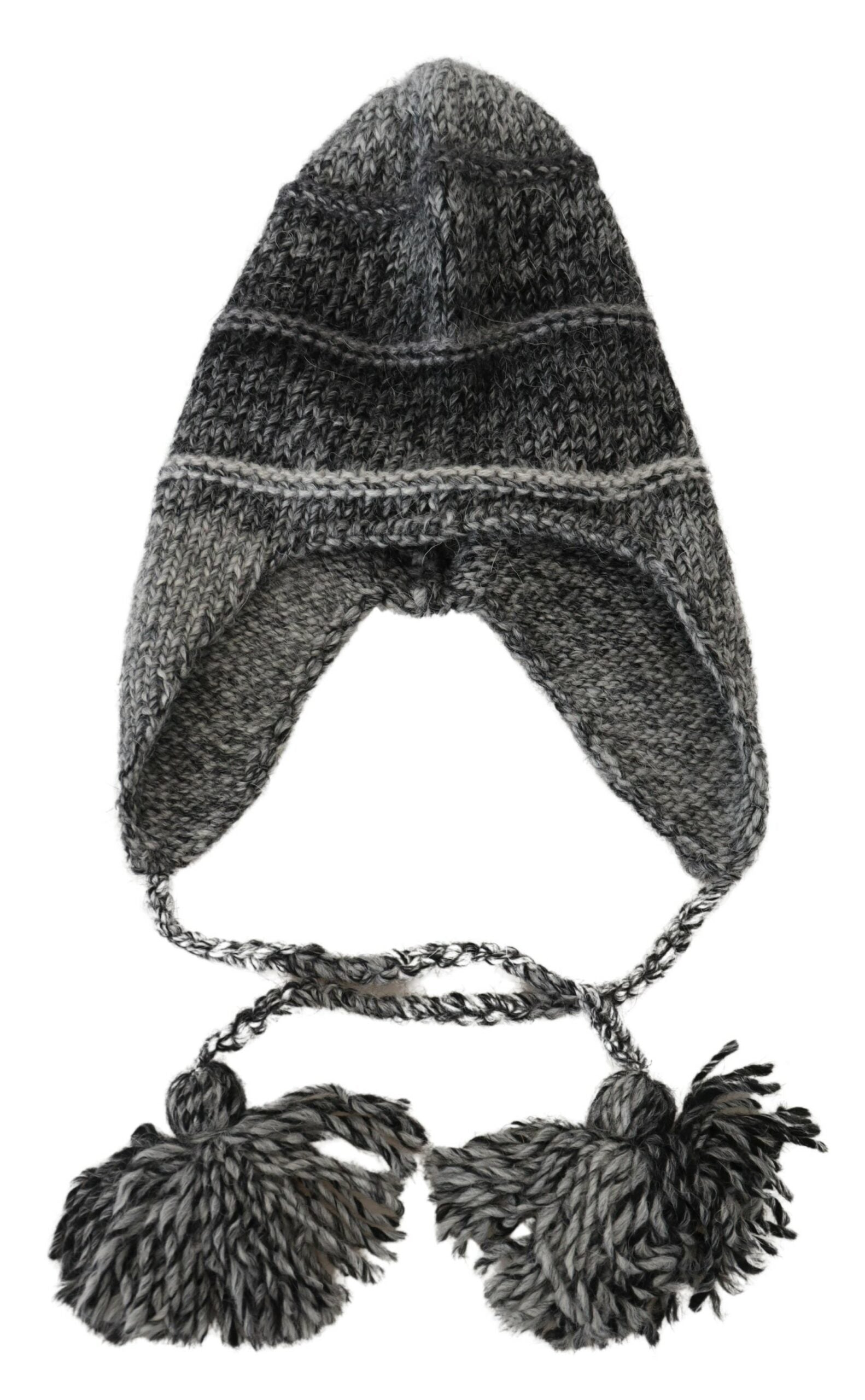 Dolce & Gabbana Elegant Gray Knitted Beanie Hat - ACCEXO