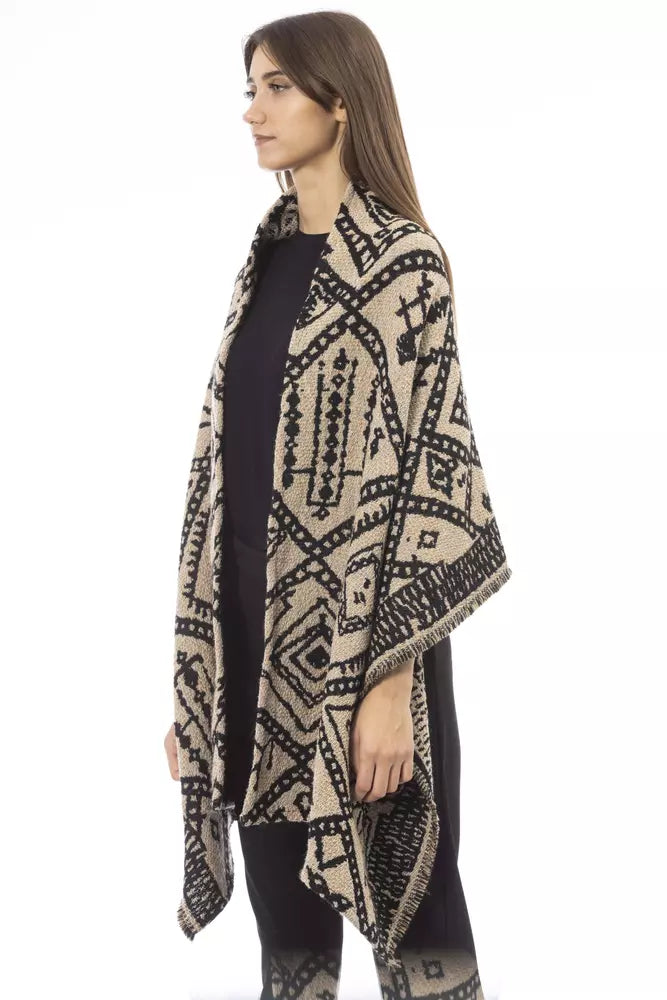 Alpha Studio Brown Acetate Women Scarf - ACCEXO