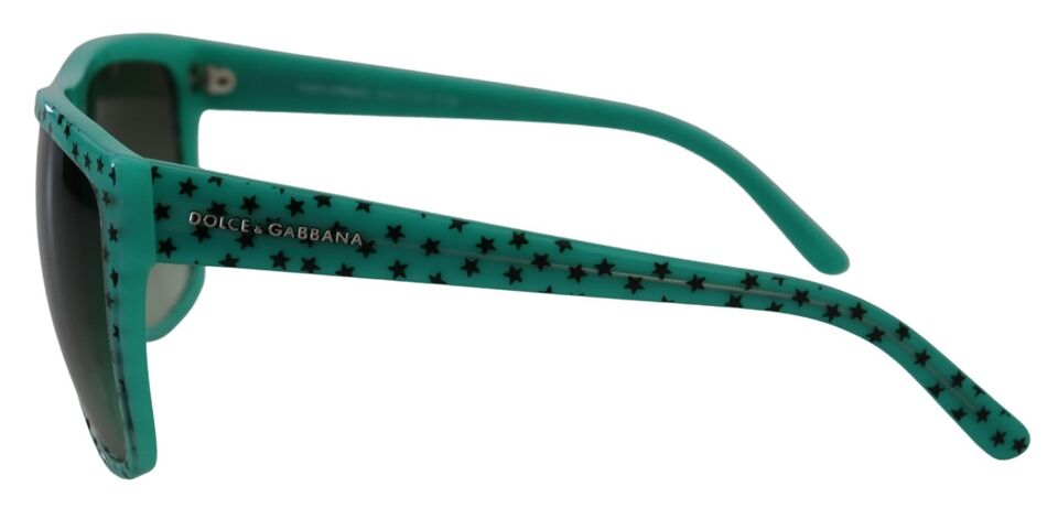Dolce & Gabbana Chic Square Sunglasses with Star Pattern - ACCEXO