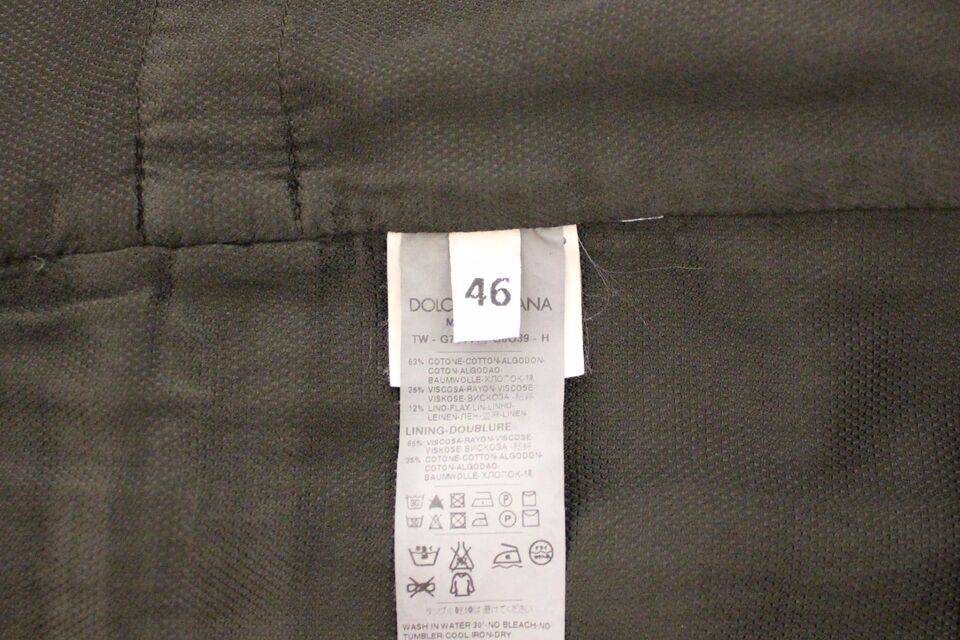 Dolce & Gabbana Elegant Black Cotton Blend Dress Vest - ACCEXO