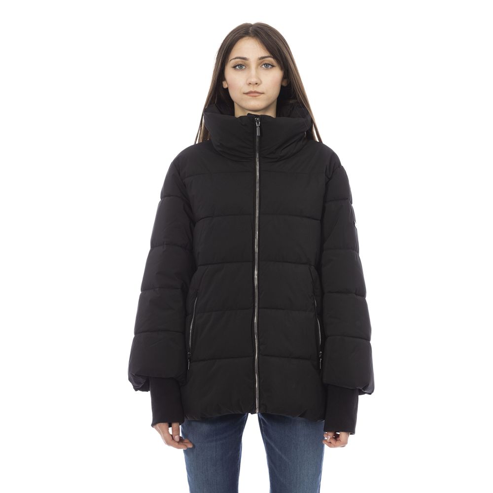 Baldinini Trend Black Polyamide Women Jacket - ACCEXO
