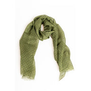 Trussardi Green Modal Men Scarf - ACCEXO