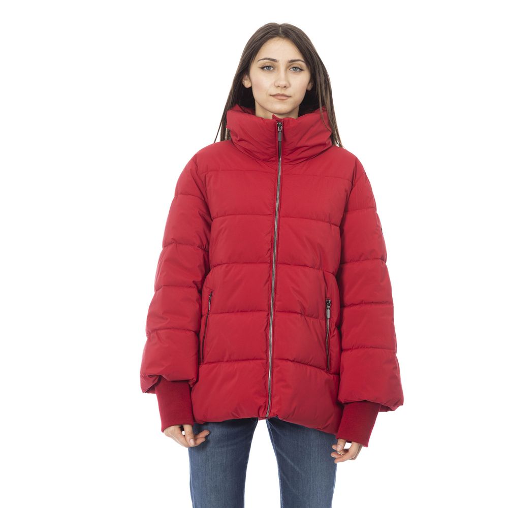 Baldinini Trend Red Polyamide Women Jacket - ACCEXO