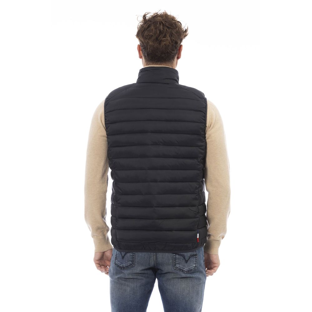 Invicta Black Polyamide Men's Vest - ACCEXO