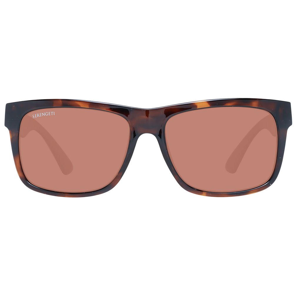 Serengeti Brown Unisex Sunglasses - ACCEXO