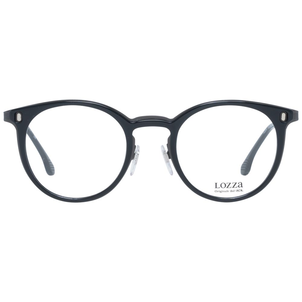 Lozza Black Unisex Optical Frames - ACCEXO