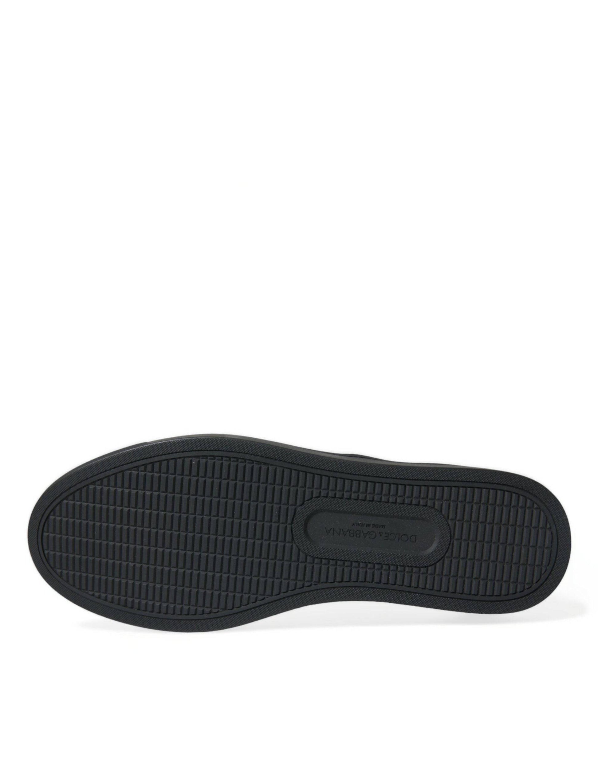 Dolce & Gabbana Elegant Leopard Print Mid-Top Sneakers - ACCEXO