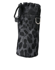 Dolce & Gabbana Chic Leopard Print Round Bottle Cage - ACCEXO
